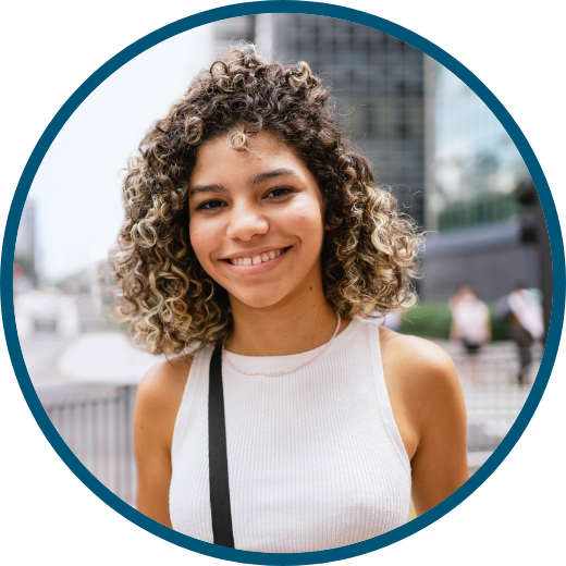 Representation of RELiZORB patient Erica, age 16 years